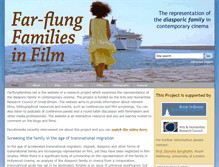 Tablet Screenshot of farflungfamilies.net